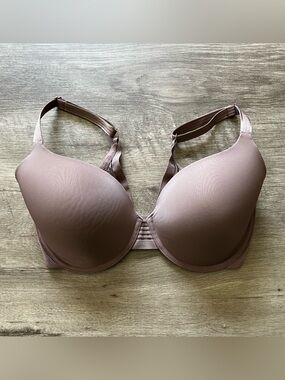 Le Mystère Womens Second Skin Back Smoother Tshirt Bra - 34G - Taupe - 4037389